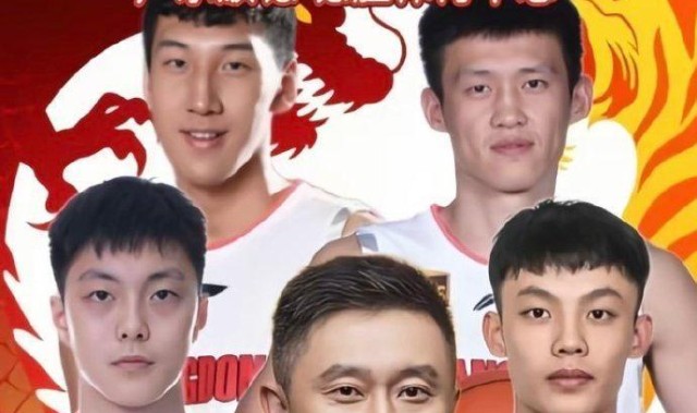 开云-广东全运男篮热身赛 徐杰&胡明轩&周鹏登上宣传海报
