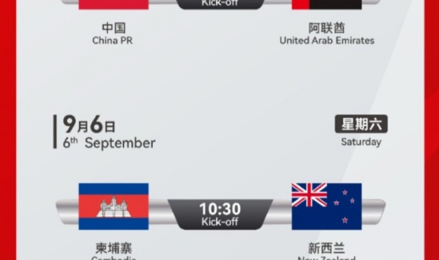 开云中国-中国五人制男足九月石家庄国际邀请赛,迎战阿联酋丹麦韩国劲旅